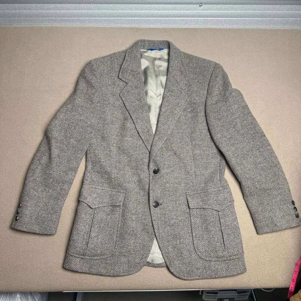 Vintage Pendleton Woolen Mills Men's Wool Tweed Action Back Sport Coat Blazer